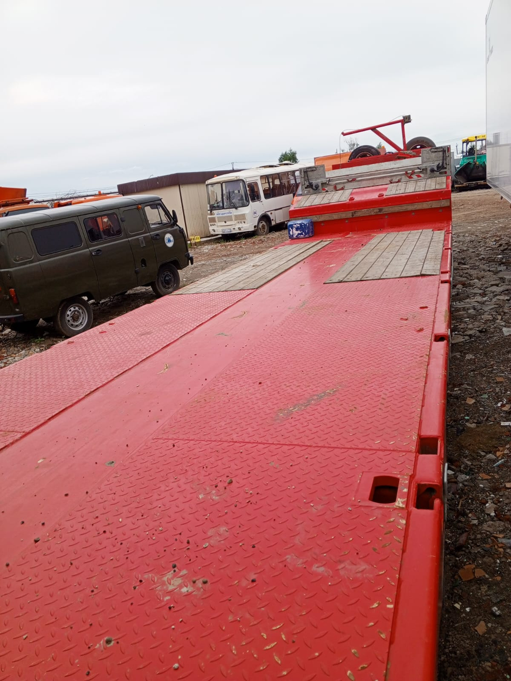 Тверьстроймаш 9939* Полуприцеп тяжеловоз 5 осей 993951-0023 (Раздвижной)