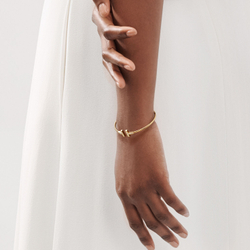 Браслет из жёлтого золота с бриллиантами 18k💠Tiffany - В наличии