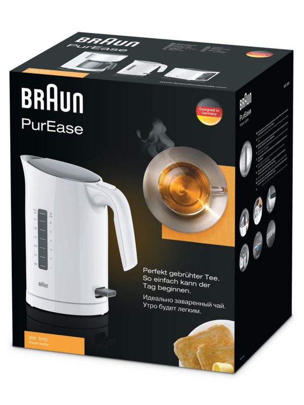 Чайник Braun PurEase WK 3110 WH