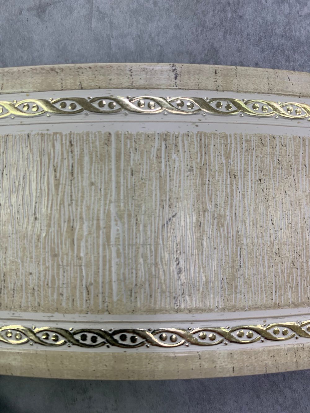 Бежевое золото "Ария" (7см) декоративная планка (бленда)