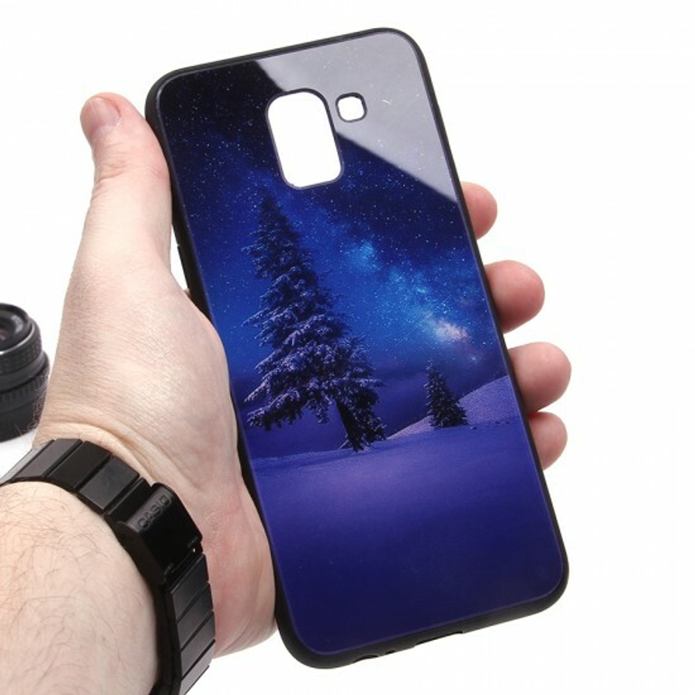 Глянцевый чехол для Samsung Galaxy J6 (2018), 010689