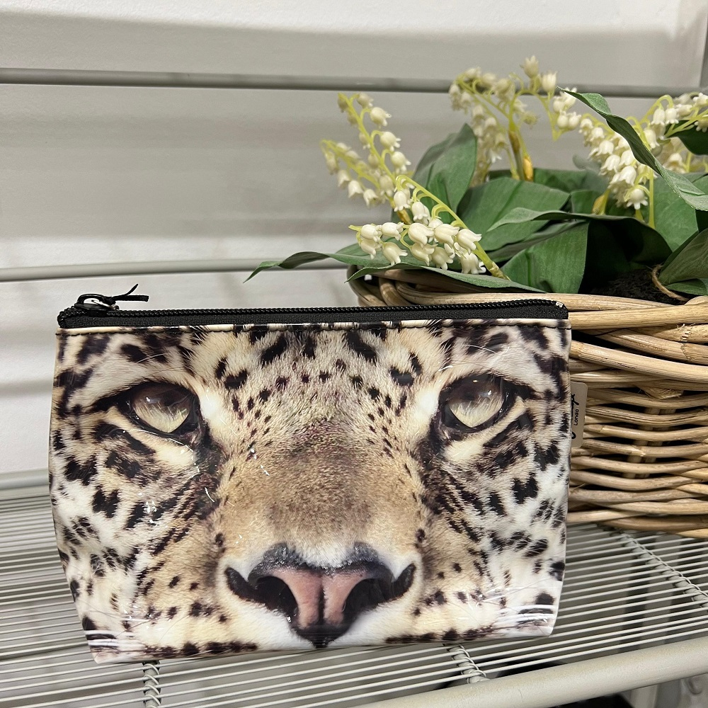 Косметичка Леопард 21 см
