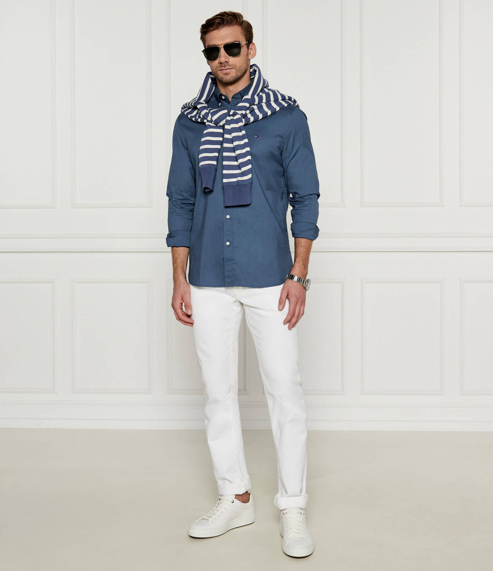 Рубашка Tommy Hilfiger - голубой(MW0MW30934)