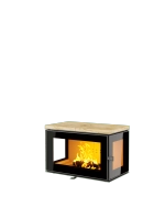 Печь-Камин АСТОВ КУБ 3С 800