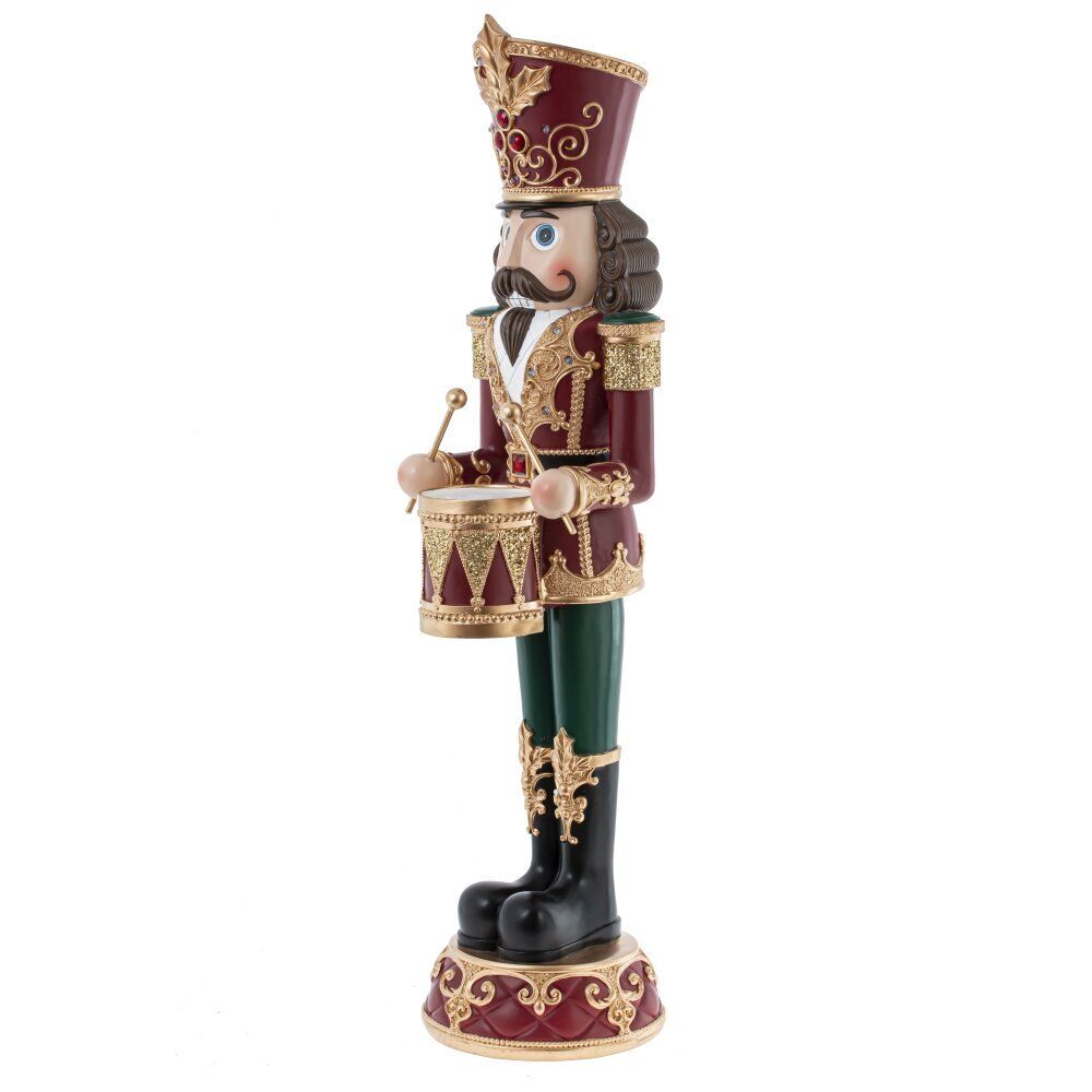 GAEM Фигурка декоративная "Щелкунчик" с подсветкой (2xAAA н/п), L22 W24 H90 см