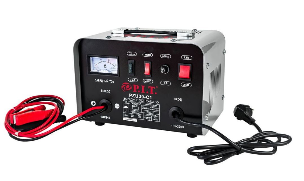 Зарядное устройство PZU30-С1 Мастер(700Вт,12/24В,ток зар.15/20А,max ток27А, )     P.I.T