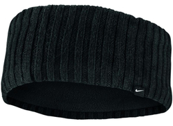 Теннисная бандана Nike Knit Headband - black/silver