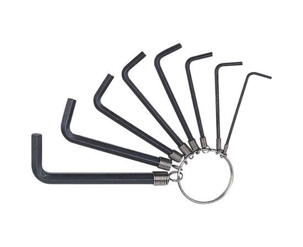 Набор ключей шестигранных на кольце 8шт (100696)