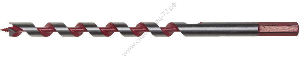 ЗУБР 12x235/160мм, сверло левиса по дереву, шестигранный хвостовик