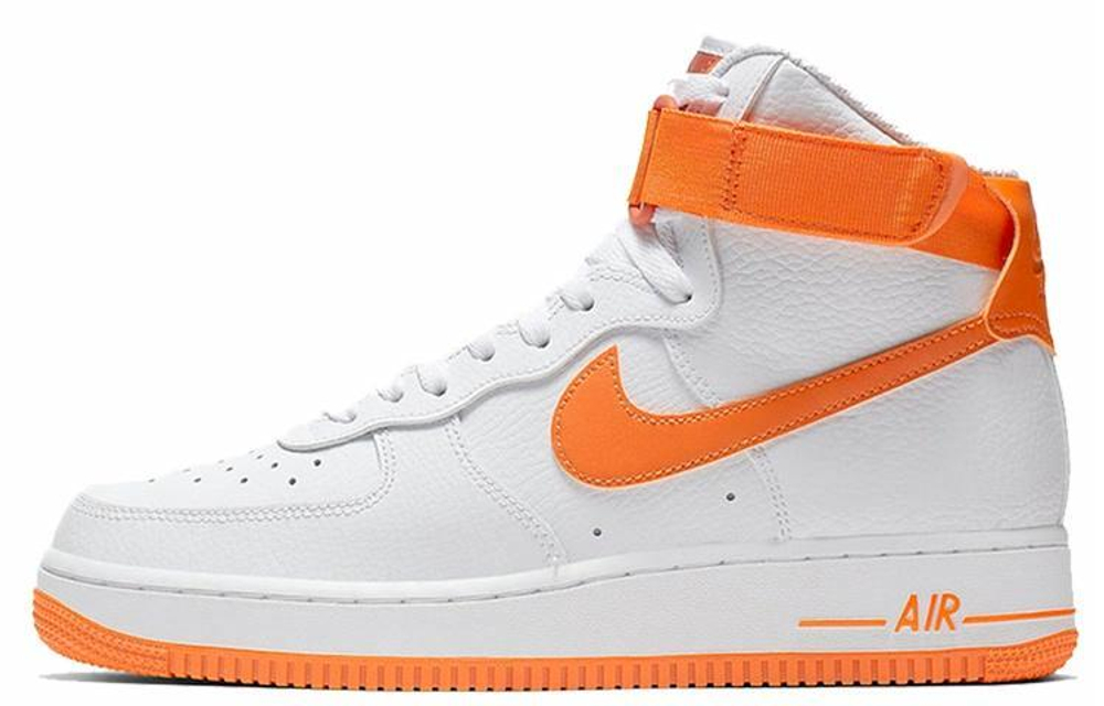 Кроссовки Nike Air Force 1 Vibrant Orange (Женская размерная сетка)