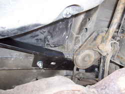 Фаркоп оцинкованный Galia P022A для Peugeot 607 2000-2010(паспорт и сертификат в комплекте)(без электрики)