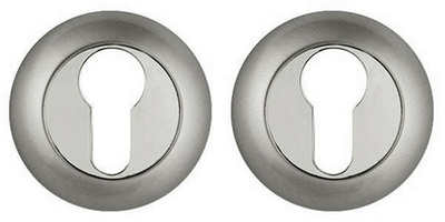 Накладка круглая на цилиндр (Хром)