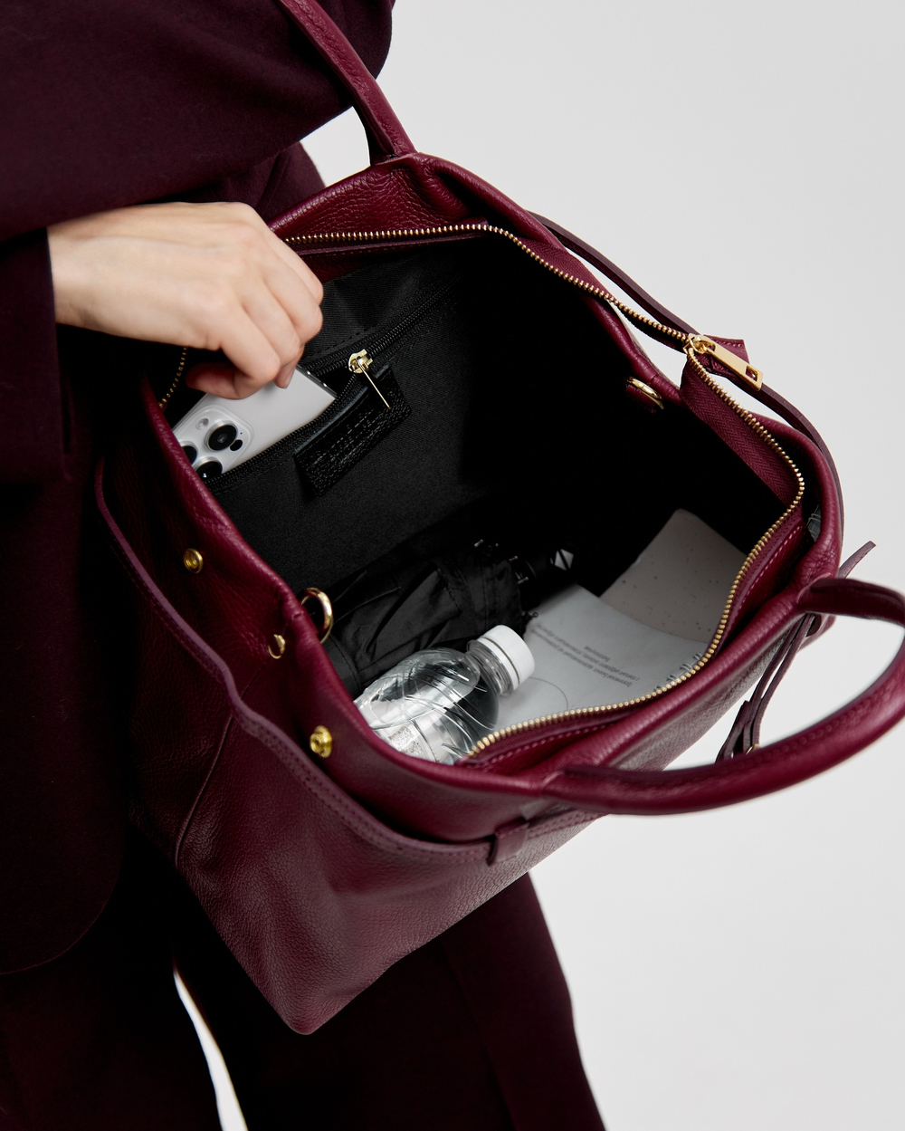 Сумка 646 03 ягодный