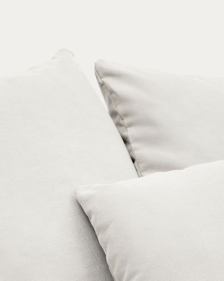 A cover designed to keep your Nora armchair in brand-new conition. Made from linen and cotton fabri