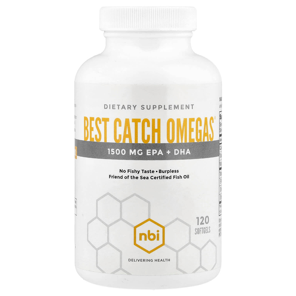 NBI, Best Catch Omegas®, 120 капсул