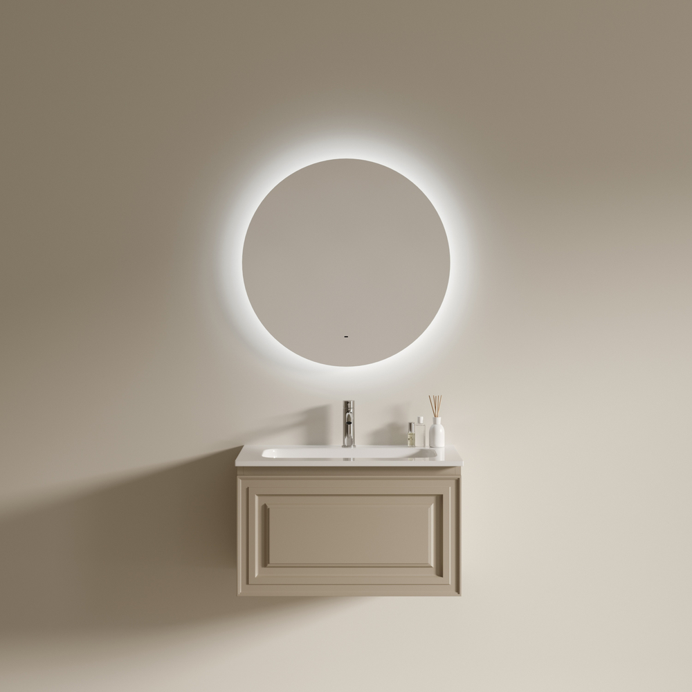 Зеркало для ванной комнаты SANCOS Sfera 2.0 D700 led подсветка 2700K/4000K/5000K SF2.700