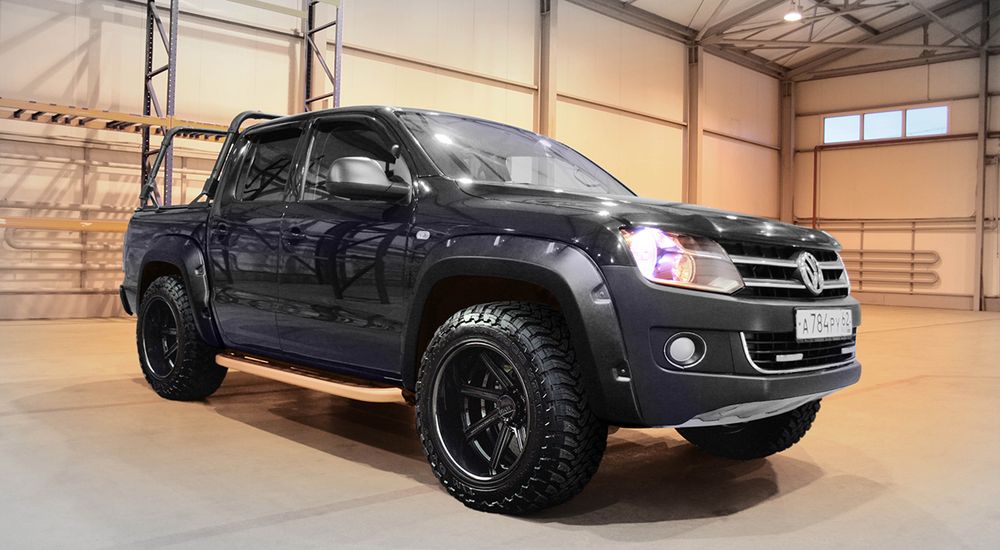 Расширители арок Volkswagen Amarok LAPTER (ABS, под покраску)