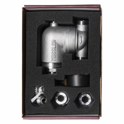 Фильтр Zeissler 3/4 с манометром и поворотным соединением ZSf.303.0105N