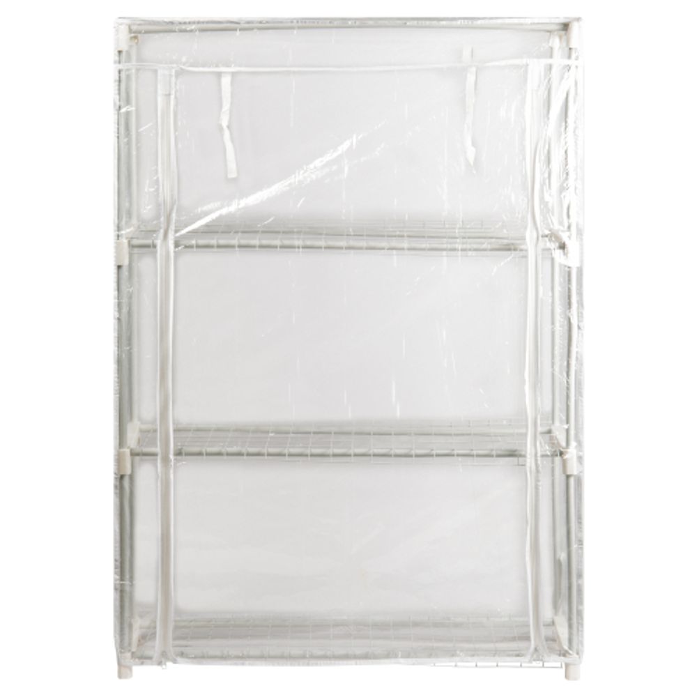 Теплица GREEN APPLE GA-House-3x-frame 3 яруса 1250х900х300 мм | Теплица