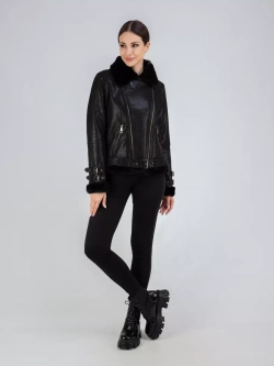 Дубленка авиатор натуральная зимняя