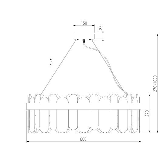 333/10 / подвесной светильник Smart