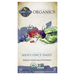 Garden of Life, Organics, мультивитамины из цельных продуктов для мужчин, 30 веганских таблеток