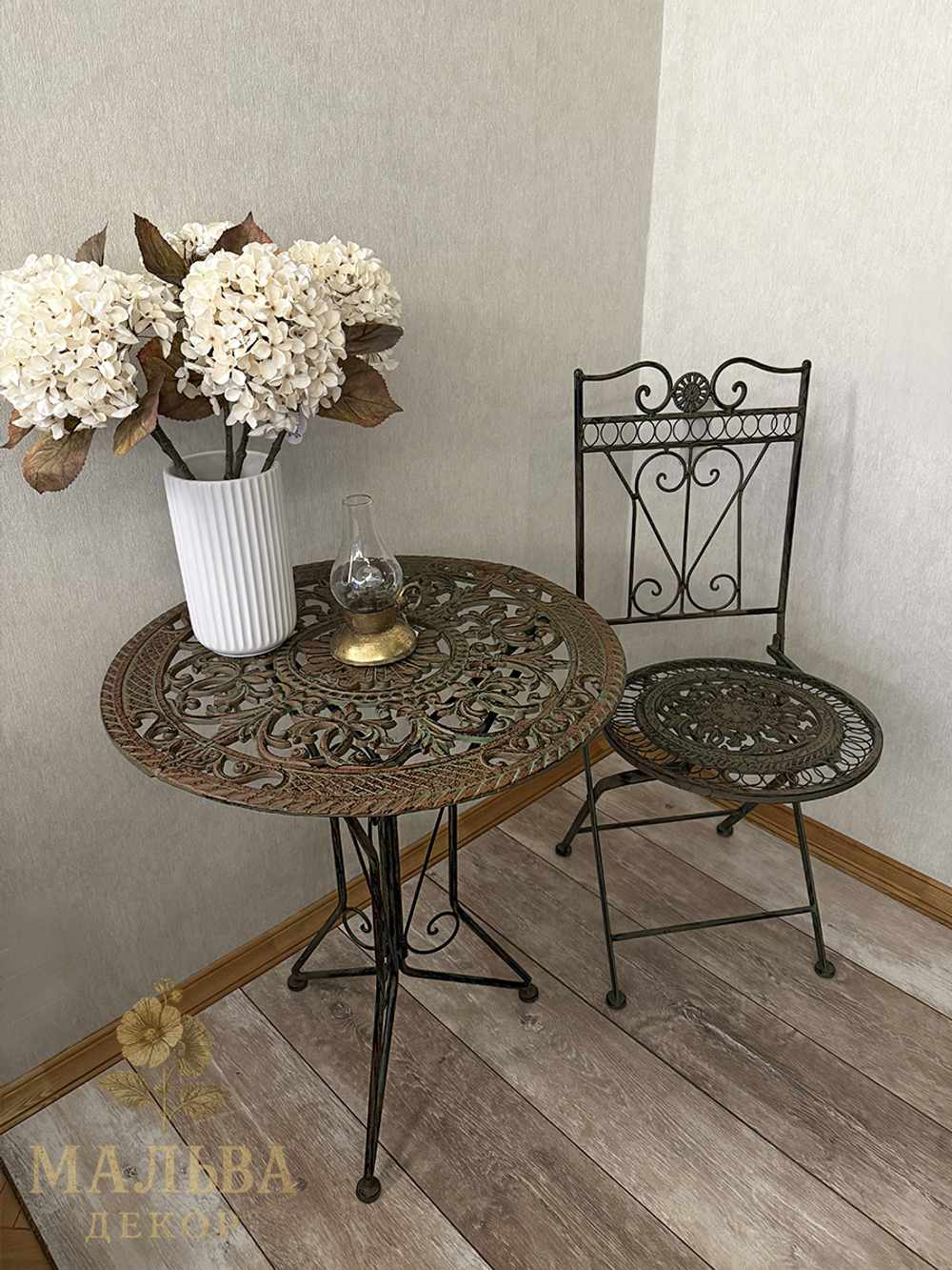 Стол "Зеленый сад" 61x71 см