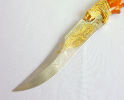 Нож "Бегущий волк"