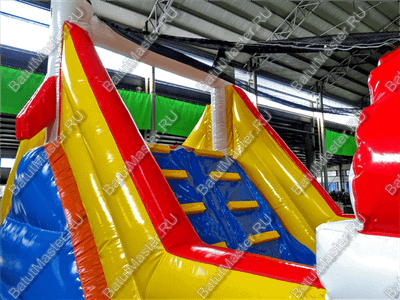 Коммерческий надувной батут "Ракета на взлёте"