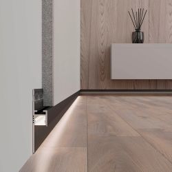 Профиль ARH-PLINTUS-FANTOM-2000 BLACK (Arlight, Алюминий) 038550