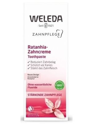 WELEDA Растительная зубная паста Ратания 75 мл