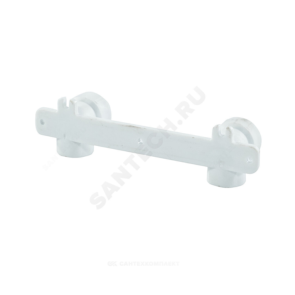 Планка монтажная PP-R белая Дн 25х1/2" НР под смеситель с водорозетками PRO VALFEX 10124220-PRO