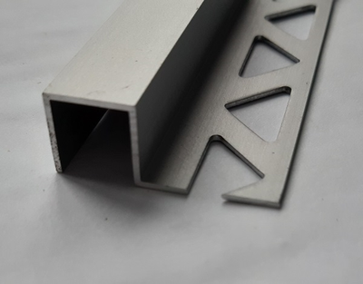 Алюминиевый П- образный профиль титан CU