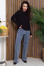 Блуза Грей (черная) Б13046-44М LT Collection