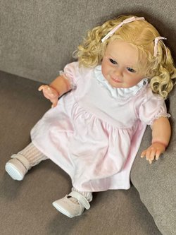 Кукла Реборн мягконабивная 60см в пакете (FA-580)