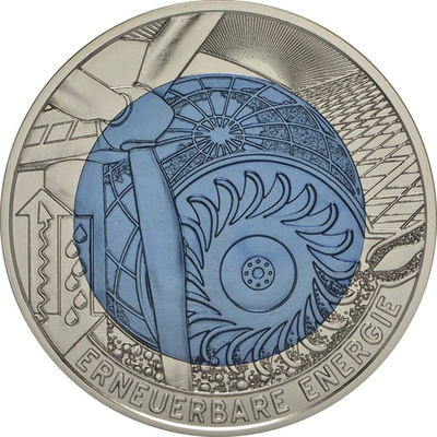 АВСТРИЯ, 2010, 25 ЕВРО [БИМЕТАЛЛ: СЕРЕБРО + НИОБИЙ]