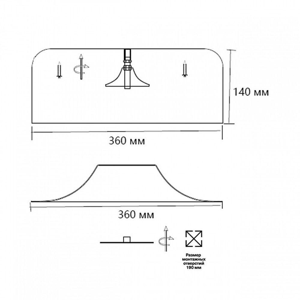 Накладной светильник Sonex Confy 7690/40L
