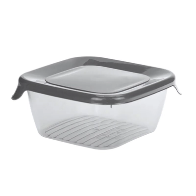 Емкость для продуктов ПРАКТИК 0,25л Графитовый