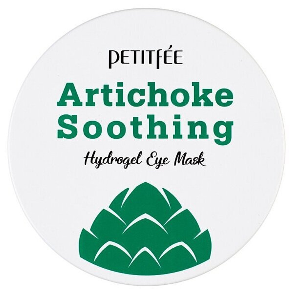 Petitfee Противоотёчные гидрогелевые патчи с артишоком Artichoke Soothing Hydrogel Eye Mask 60 шт.