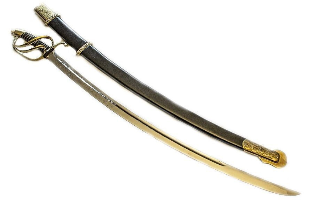Сабля офицерская Бородинская Юбилейная кованая, образца 1827 г.