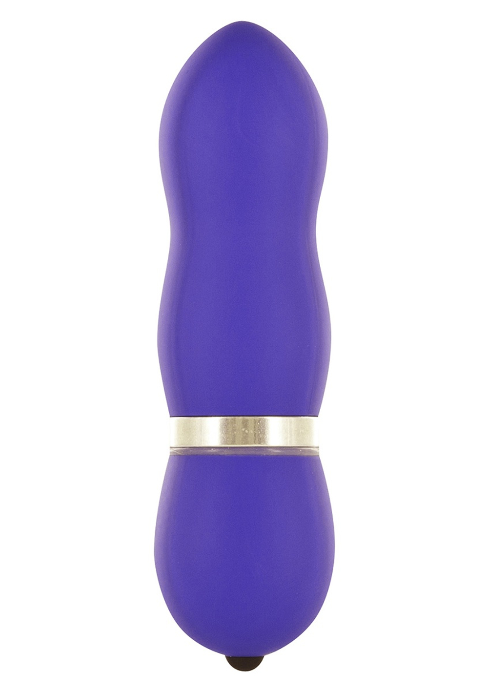 Фиолетовый вибромассажер FUNKY VIBELICIOUS - 11 см.