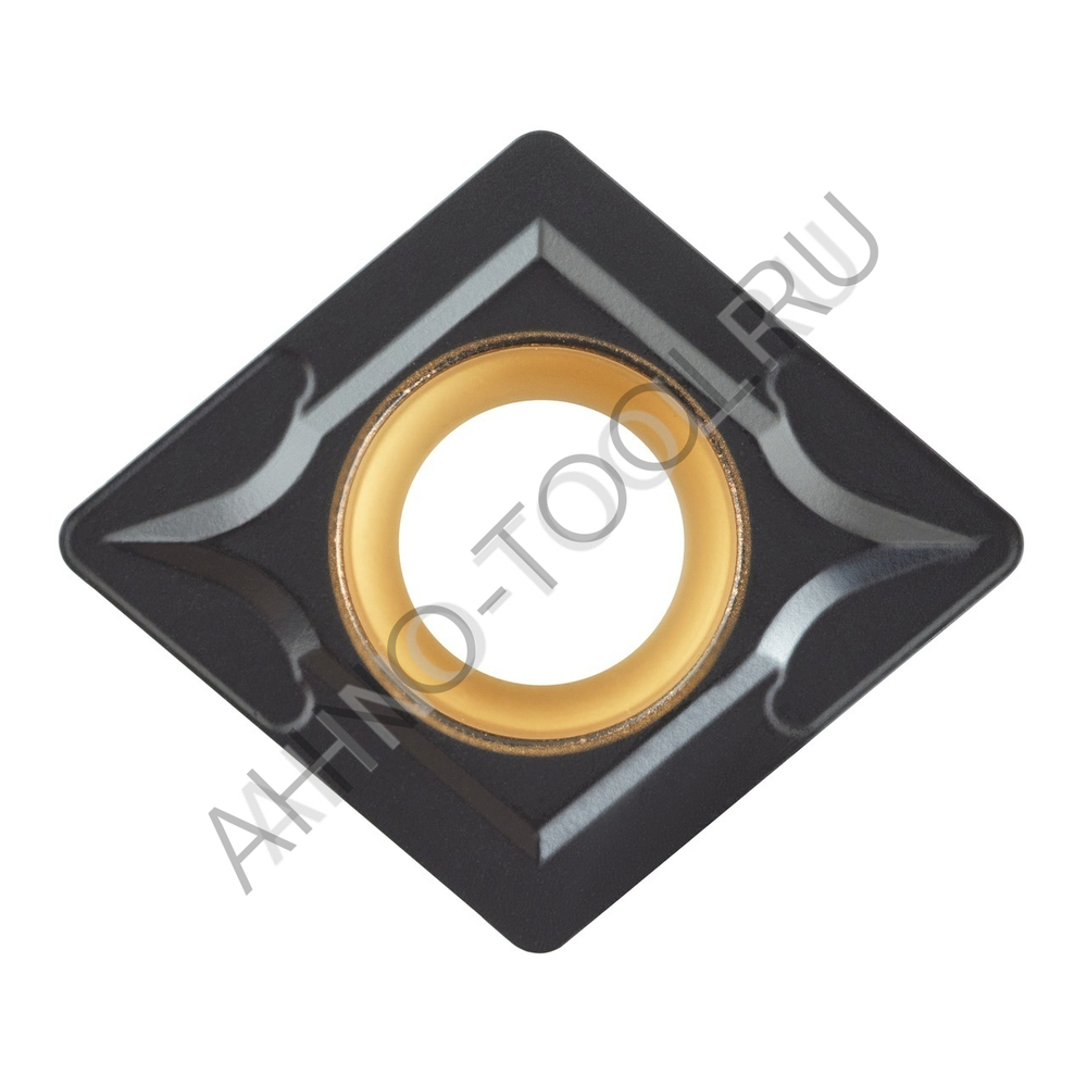 Пластина твердосплавная ISO CCMT120408-KMA ACK20E AHNO по чугуну, получистовая