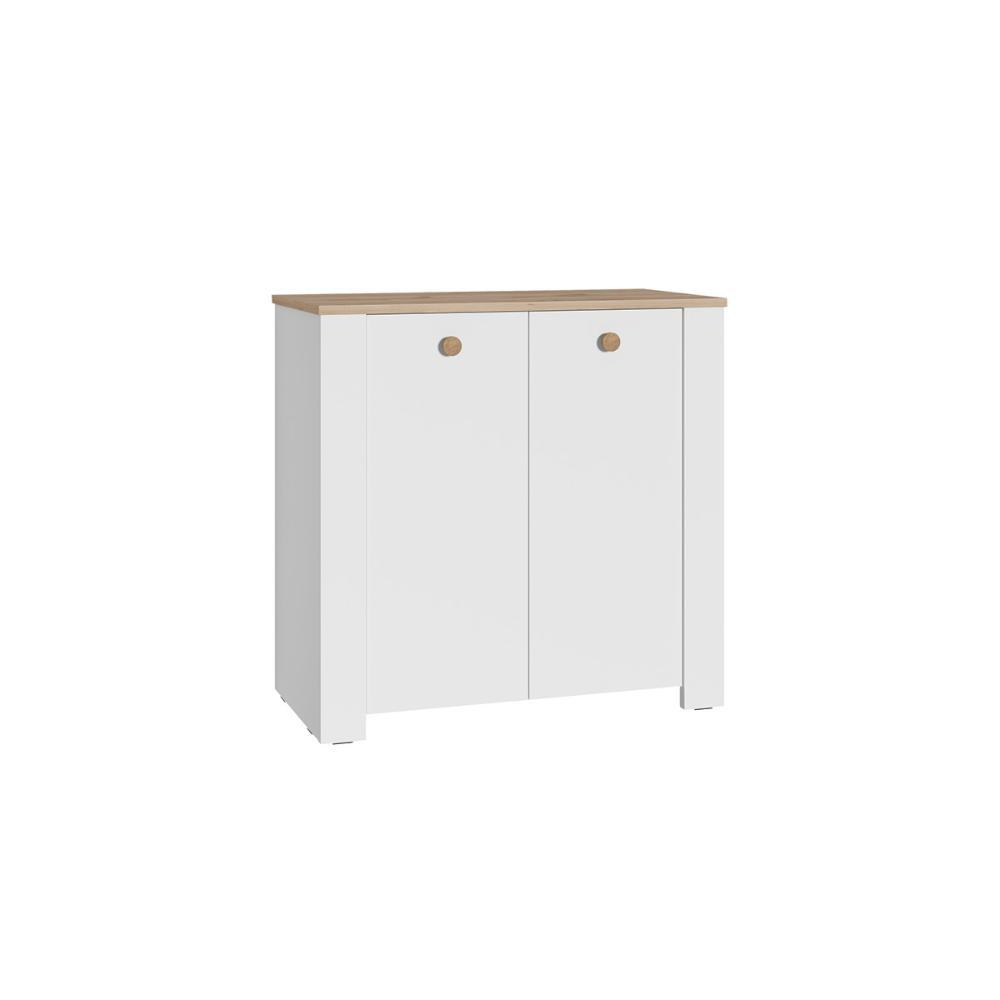 Комод 16.228.02 Джастин Белый шагрень, Дуб Белый