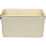 Корзина для хранения «ОКСФОРД», цвет молочный, 27.6*19.7*14.7см