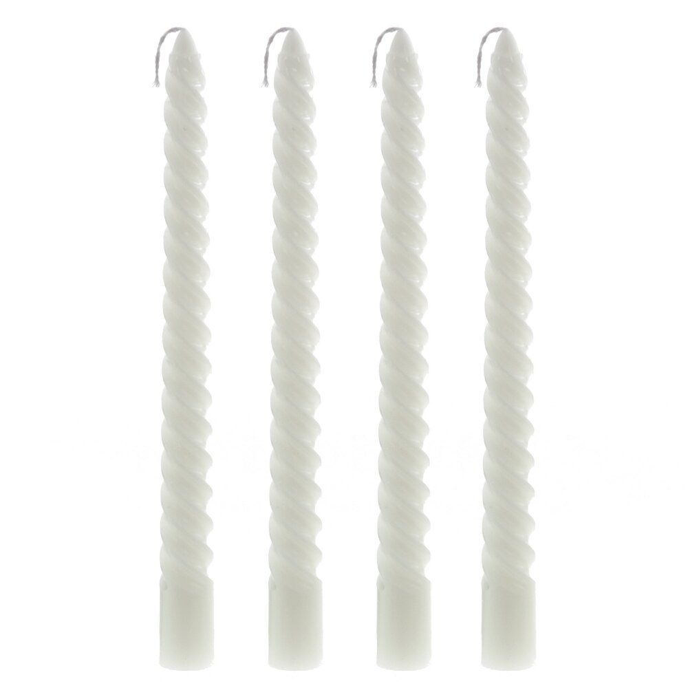 GAEM Набор из 4-х свечей, D 2,5см, L13 W2,5 H27,5 см