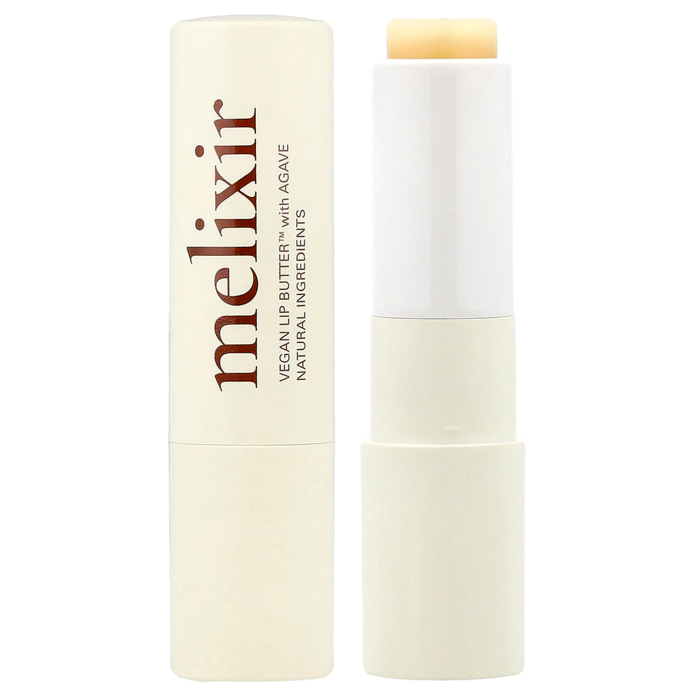 Melixir, Vegan Lip Butter™ с агавой, вкус агавы, 3,9 г (0,13 унции)