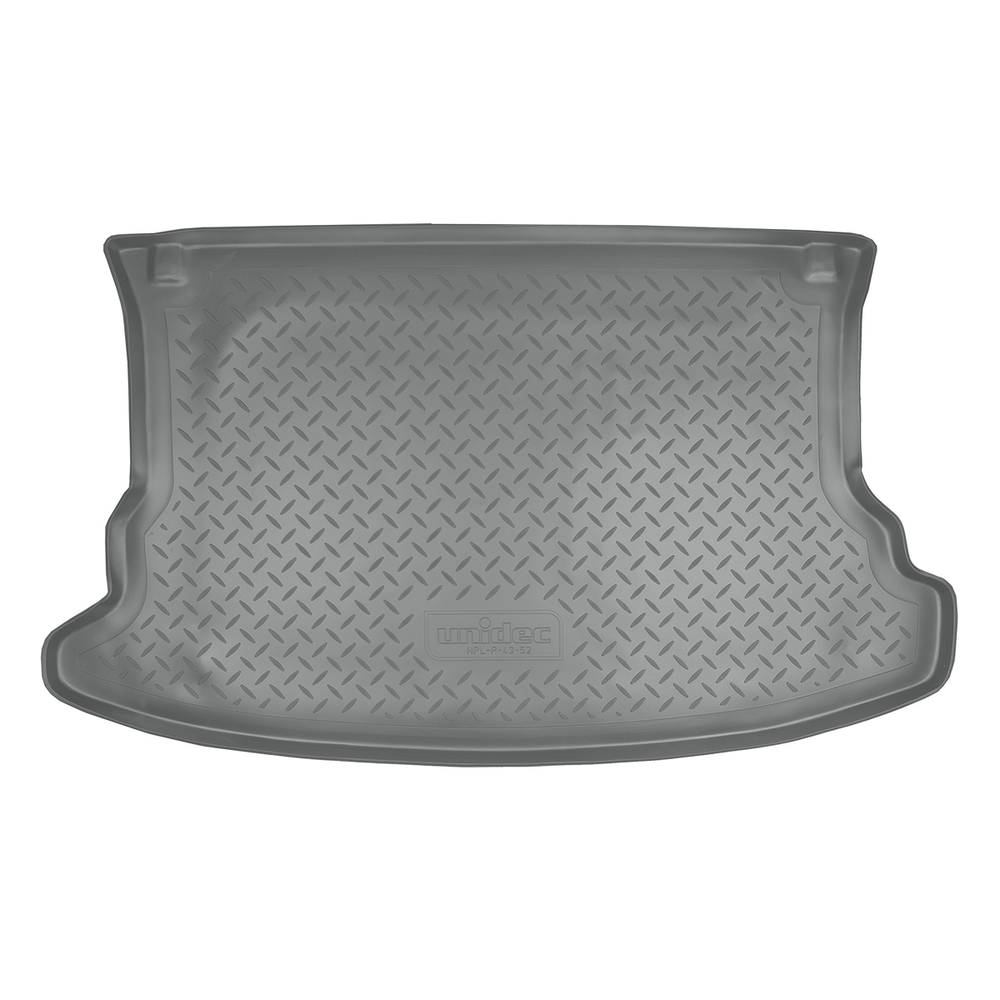 Коврик в багажник Norplast/Unidec для Kia Sportage в кузове JE (2004-2010), Серый, арт.NPL-P-43-52-G