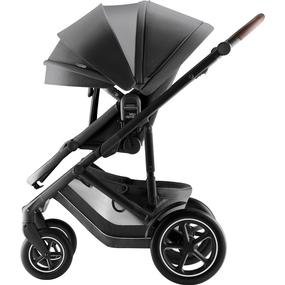 Коляска 3 в 1 Britax Roemer Smile 5Z Style и автокресло Baby-Safe Pro Classic Deep Grey Mineral Grey