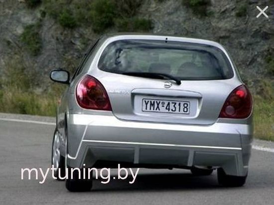 Задний бампер Nissan Almera N16
