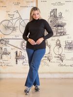 Водолазка 1209 мятный Novita (Акция)